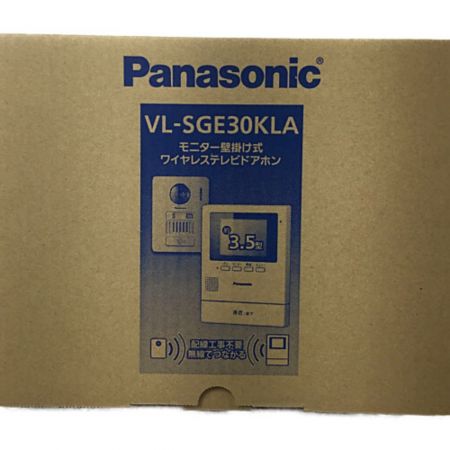  Panasonic パナソニック ワイヤレステレビドアホン 未使用品 ② VL-SGE30KLA