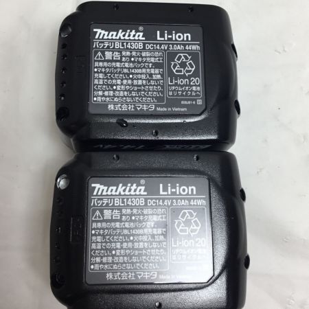  MAKITA マキタ 工具 電動工具 インパクトドライバ 未使用品(S) 付属品完備 コードレス式 14.4v  TD138DRFX ブルー