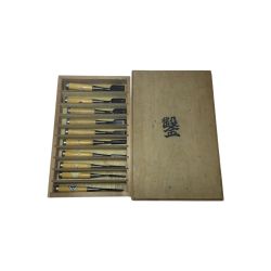 ΘΘ 菊弘丸 鑿 ノミ 10本セット Aランク