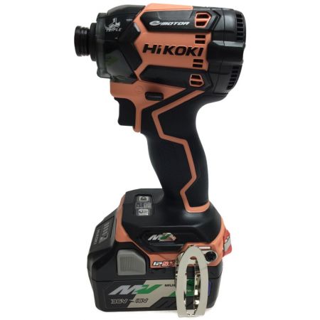  HiKOKI ハイコーキ インパクトドライバ 充電器・充電池2個・ケース付 コードレス式 未使用品 WH36DC コーラルストーン