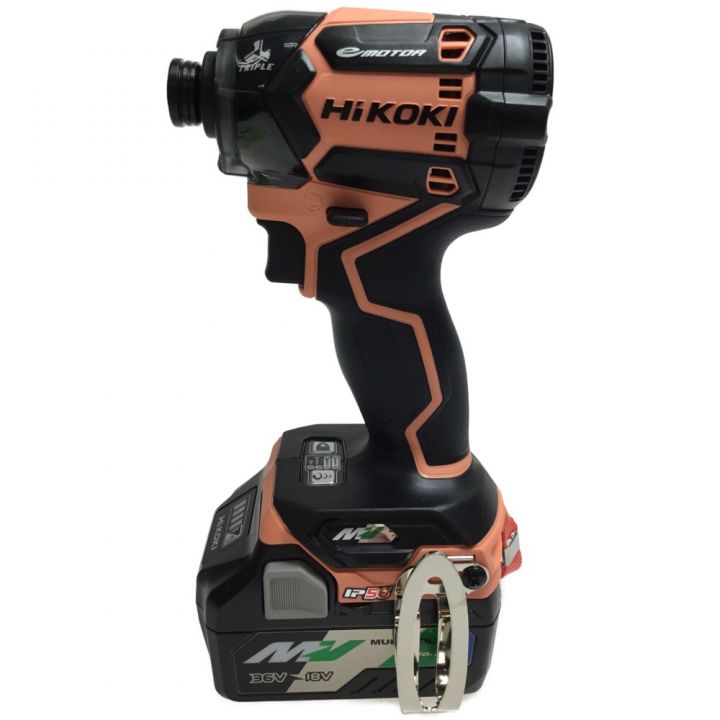 HiKOKI ハイコーキ インパクトドライバ 充電器・充電池2個・ケース付  