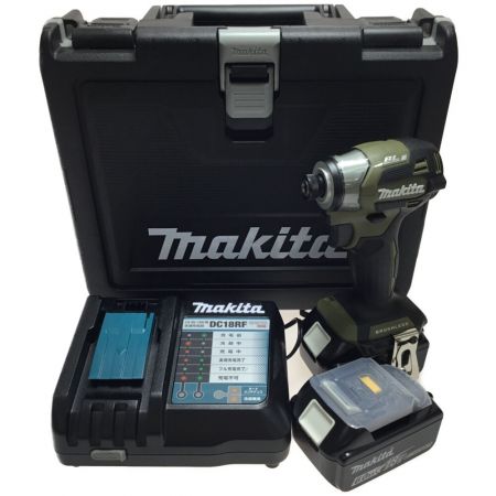  MAKITA マキタ インパクトドライバ 未使用品 付属品完備 TD173DRGXO オリーブ