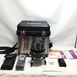 ΘΘ TAJIMA タジマ  レーザー墨出し器 ケース付 受光器付 ZEROG2-KYR ブラック Aランク