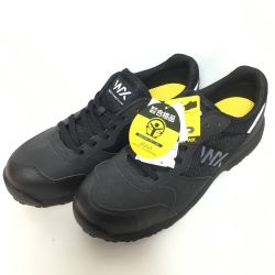 ΘΘ asics アシックス 安全靴 スニーカー メンズ SIZE29cm WX-0001 ブラック Sランク