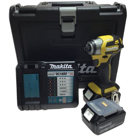  MAKITA マキタ インパクトドライバ 未使用品 付属品完備 TD173DRGX イエロー