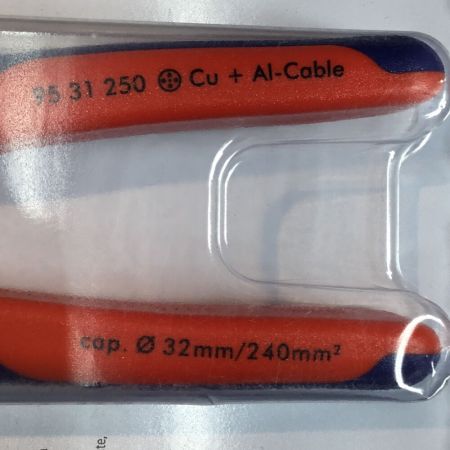  KNIPEX クニペックス ケーブルカッター 未使用品(S) 95 31 250