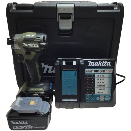  MAKITA マキタ インパクトドライバ 未使用品 付属品完備 TD173DRGXO オリーブ