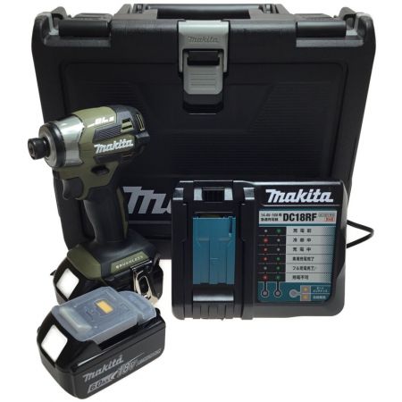  MAKITA マキタ インパクトドライバ 未使用品 付属品完備 TD173DRGXO オリーブ