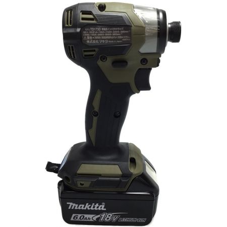  MAKITA マキタ インパクトドライバ 未使用品 付属品完備 TD173DRGXO オリーブ