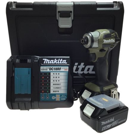  MAKITA マキタ インパクトドライバ 未使用品 付属品完備 TD173DRGXO オリーブ