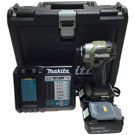  MAKITA マキタ インパクトドライバ 未使用品 付属品完備 TD173DRGX オリーブ