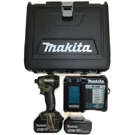  MAKITA マキタ インパクトドライバ 未使用品 付属品完備 TD173DRGX オリーブ