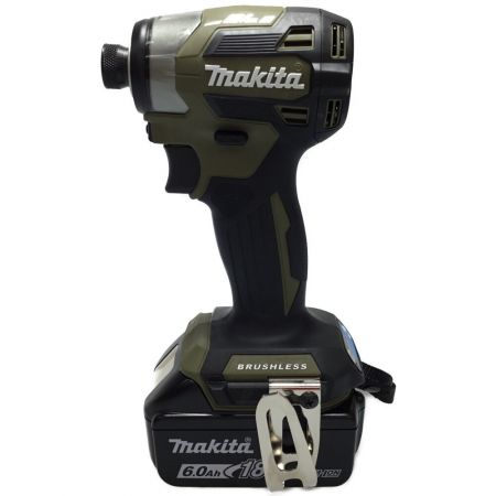  MAKITA マキタ インパクトドライバ 未使用品 付属品完備 TD173DRGX オリーブ