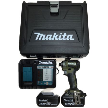  MAKITA マキタ インパクトドライバ 未使用品 付属品完備 TD173DRGX オリーブ