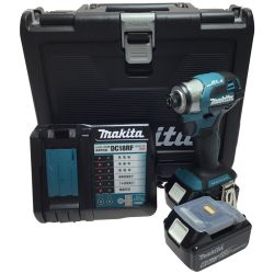 ΘΘ MAKITA マキタ インパクトドライバ 未使用品 付属品完備 ② TD173DRGX ブルー Sランク