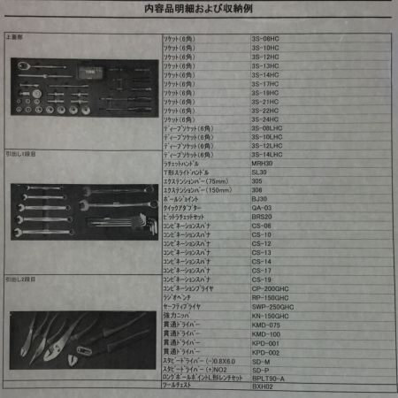  TONE トネ ツールセット WHC313 レッド