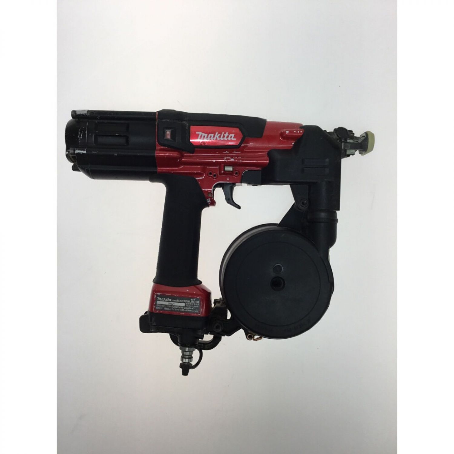 中古】 MAKITA マキタ ビス打ち機 高圧 AR411HR レッド Bランク|総合