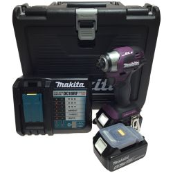 ΘΘ MAKITA マキタ インパクトドライバ 未使用品 付属品完備 TD173DRGX パープル Sランク