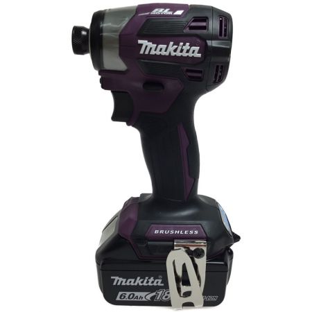  MAKITA マキタ インパクトドライバ 未使用品 付属品完備 TD173DRGX パープル