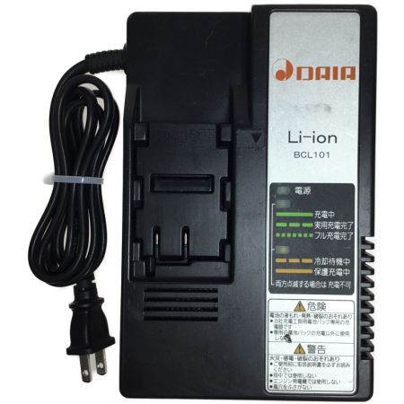  DAIA 圧着機 プレス式締付工具 充電器・充電池2個・ケース付 コードレス式 14.4v BPD-15R型 レッド×ブラック