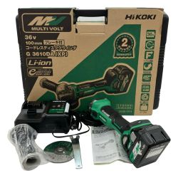 ДД HiKOKI ハイコーキ ディスクグラインダ J315247 G3610DA(XP) グリーン Sランク