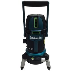 ΘΘ MAKITA マキタ レーザー墨出し器 受光器・ケース付 緑レーザー SK506GDN ブルー×ブラック Aランク