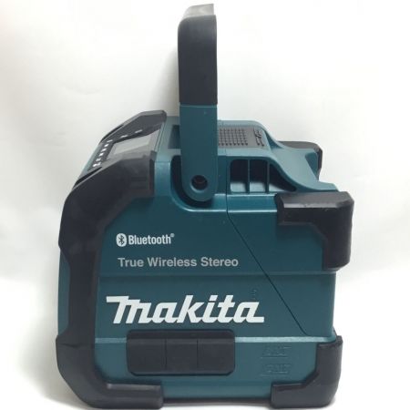  MAKITA マキタ バッテリー式スピーカー ACアダプター付 キズ・ヨゴレ・サビ有 MR203 ブルー
