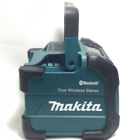  MAKITA マキタ バッテリー式スピーカー ACアダプター付 キズ・ヨゴレ・サビ有 MR203 ブルー