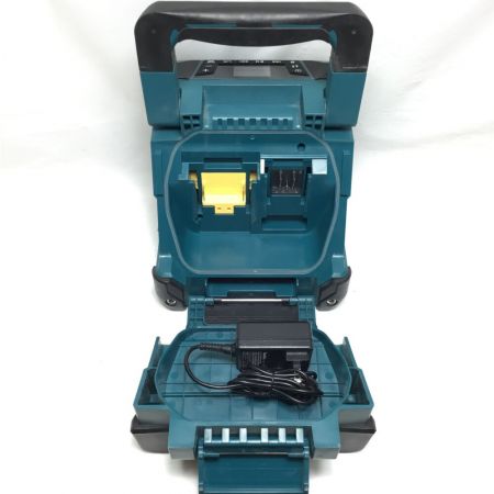  MAKITA マキタ バッテリー式スピーカー ACアダプター付 MR203 ブルー