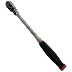 ЗЗ Snap-on スナップオン ラチェットハンドル 差込角9.5ｍｍ 348mm 本体のみ FHLF80 ブラック×レッド Cランク