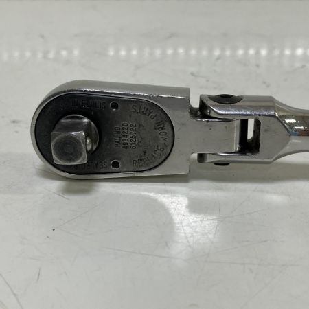 ЗЗ Snap-on スナップオン ラチェットハンドル 差込角9.5ｍｍ 348mm 本体のみ FHLF80 ブラック×レッド