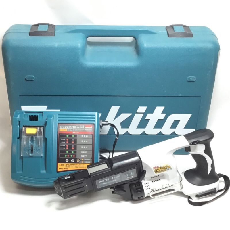 中古】 MAKITA マキタ スクリュードライバー 14.4v 充電器・ケース付 ...