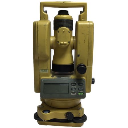  TOPCON レーザー機器 セオドライト ケース付 DT-214 イエロー