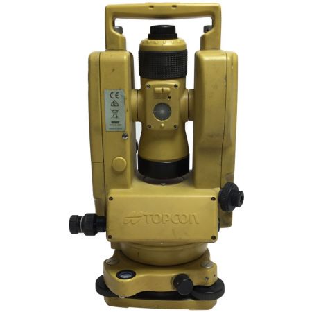  TOPCON レーザー機器 セオドライト ケース付 DT-214 イエロー