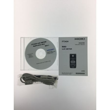  HIOKI 照度計 ① FT3424
