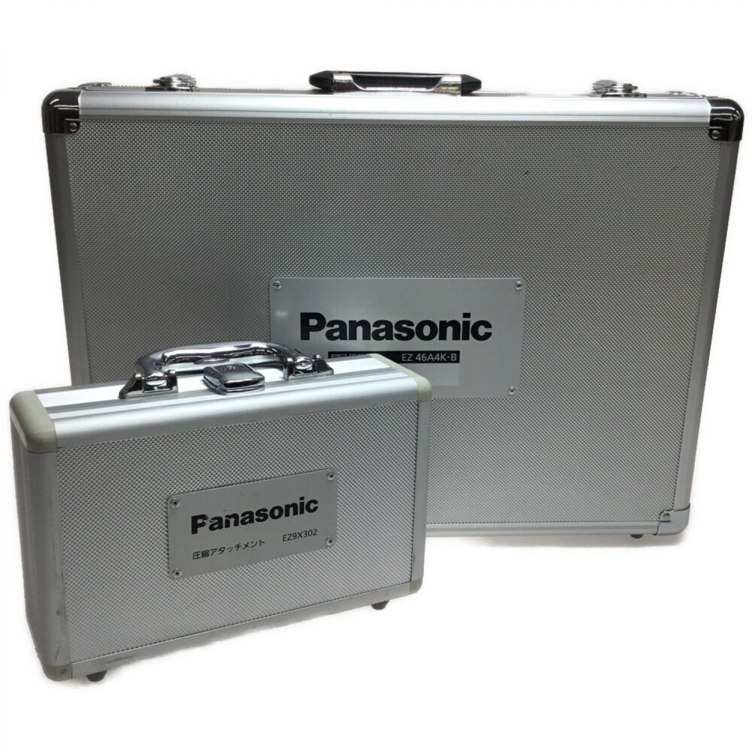 中古】 Panasonic パナソニック 圧着機 充電器・充電池2個・ケース付 ...