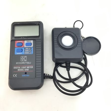 KYORITSU 共立電気計器 デジタル照度計 MODEL5202 - 中古工具
