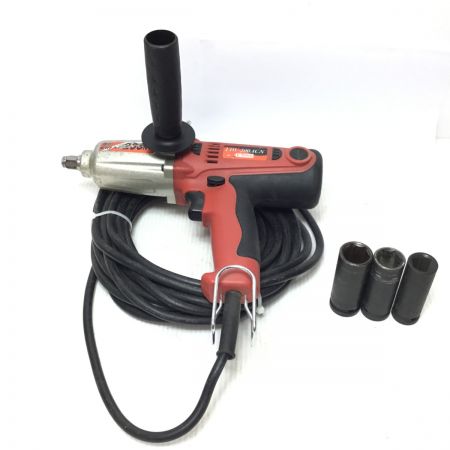  E-value インパクトレンチ 程度B ソケット付 コード式 EIW-200ACN レッド×ブラック