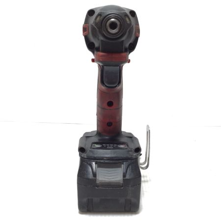  MAX マックス インパクトドライバ コードレス式 18v 充電池2個付  程度C PJ-ID153 レッド