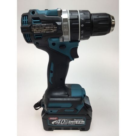  MAKITA マキタ ドライバドリル 40v 未使用品 付属品完備 HP002GRDX ブルー