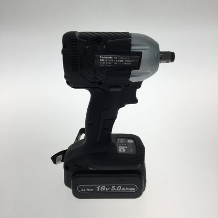  Panasonic パナソニック インパクトレンチ 充電器・充電池2個・ケース付 未使用品 EZ75A8LJ2G-B ブラック