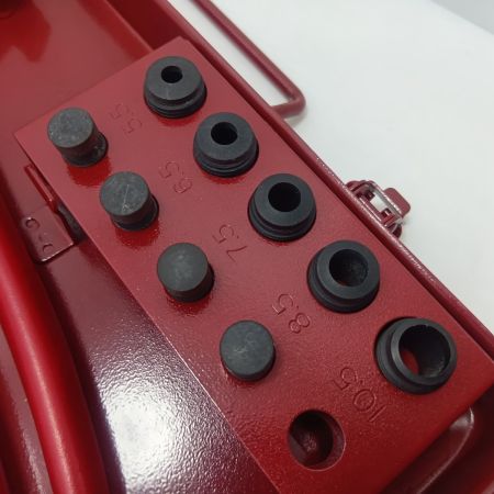 TOP工業 ハンドパンチセット PU-105 レッド