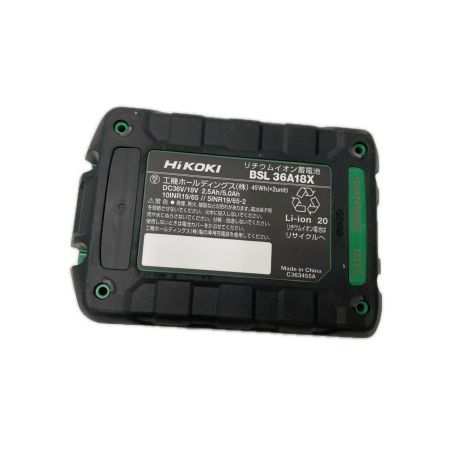 HiKOKI ハイコーキ 36V バッテリー BSL36A18X 未使用品