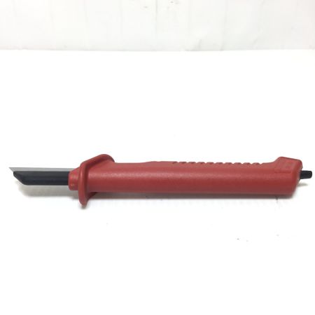  KNIPEX クニペックス 絶縁電工ナイフ 9856 レッド