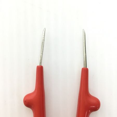 KNIPEX クニペックス 絶縁ピンセット  922762 レッド