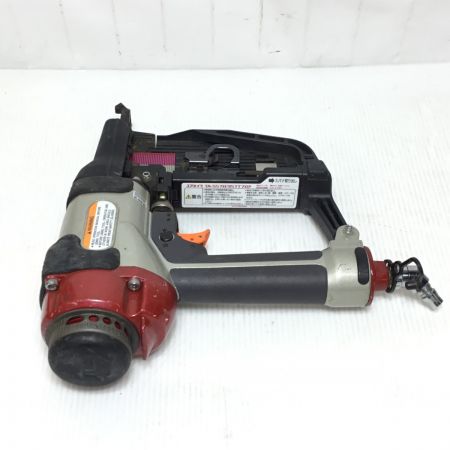  MAX マックス エアネイラ 32～57ｍｍ 常圧 本体のみ 程度B 557B レッド×シルバー