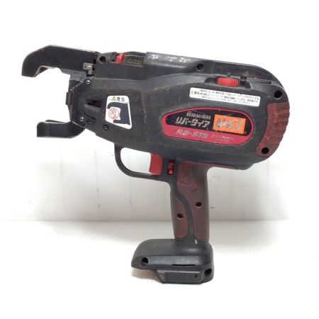  MAX マックス 鉄筋結束機 リバータイヤ 程度B 充電器・充電池2個・ケース付 コードレス式 14.4v RB-519-HB2C レッド×ブラック