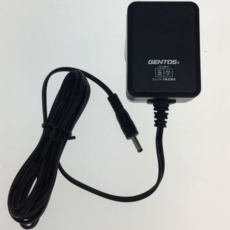  GENTOS 懐中電灯 LEDフラッシュライト 充電ケーブル・ケース付 コードレス式 UT-3200H ブラック