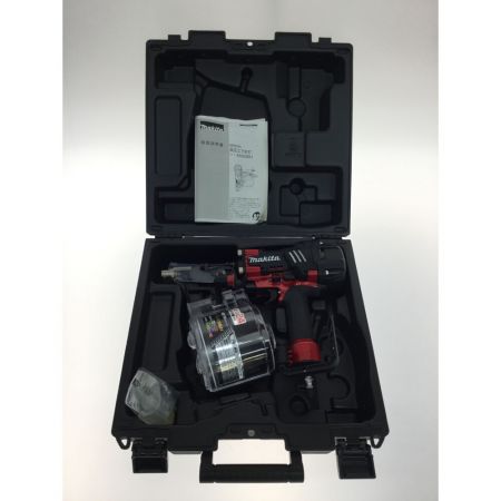  MAKITA マキタ エア釘打ち 未使用品 ケース付 高圧 AN936H レッド