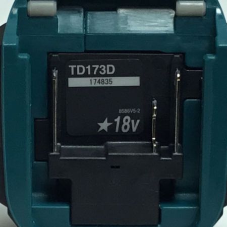  MAKITA マキタ インパクトドライバ 未使用品 付属品完備 ③ TD173DRGX グリーン